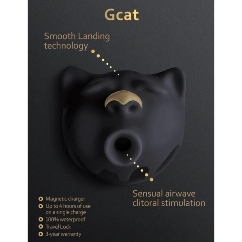 G-VIBE - GCAT MYSTIC KLITORALNI STIMULATOR BLACK