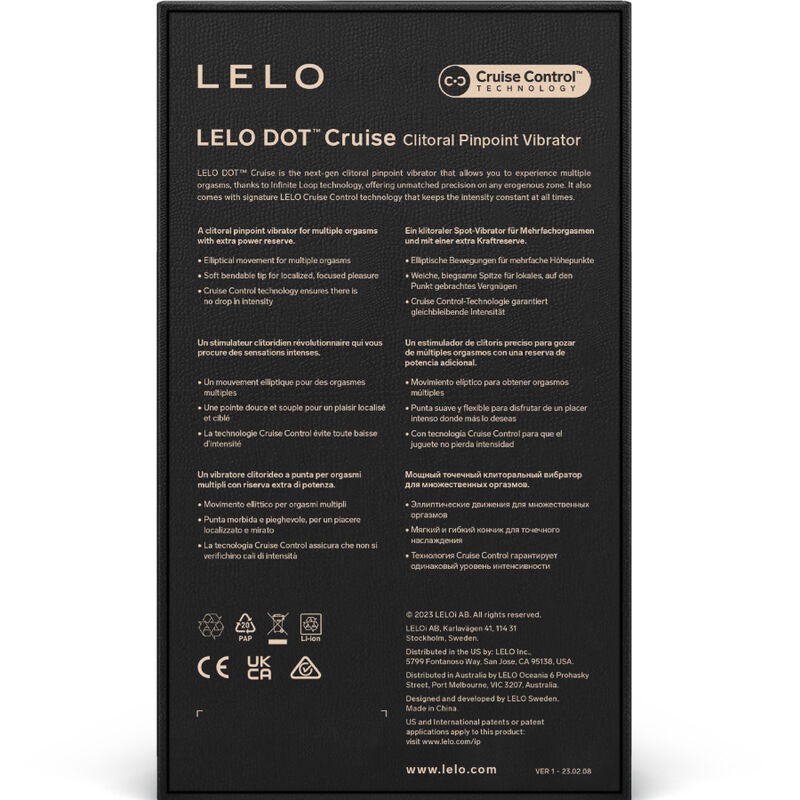 LELO - DOT CRUISE ŽUTI STIMULATOR KLITORISA