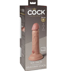 KING COCK - ELITNI REALISTIČNI SILIKONSKI DILDO 15,2 CM