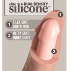 KING COCK - ELITNI REALISTIČNI SILIKONSKI DILDO 17,8 CM