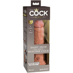 KING COCK - ELITNI REALISTIČNI SILIKONSKI DILDO 20,3 CM CARAMEL