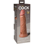 KING COCK - ELITNI REALISTIČNI SILIKONSKI DILDO 20,3 CM CARAMEL