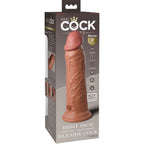 KING COCK - ELITNI REALISTIČNI DILDO 20,3 CM KARAMELA
