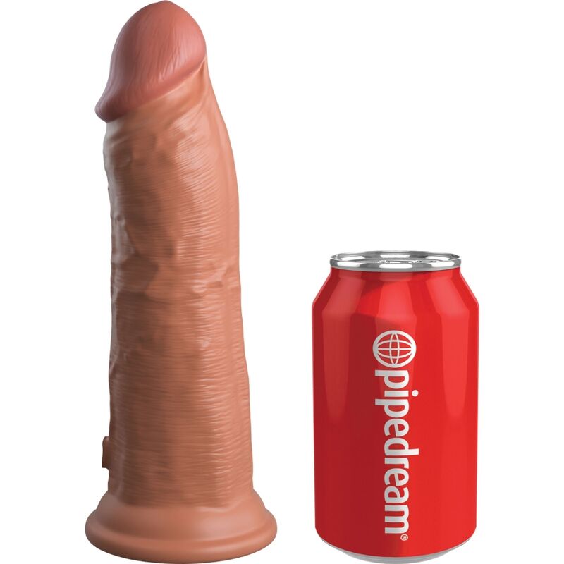 KING COCK - ELITNI REALISTIČNI DILDO 20,3 CM KARAMELA