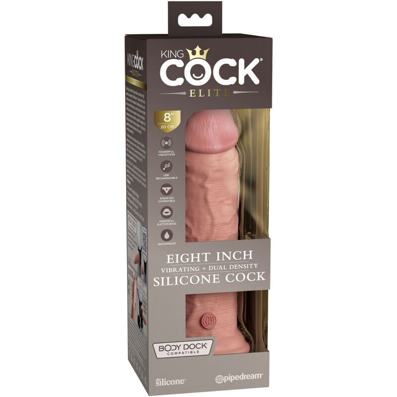 KING COCK - ELITNI REALISTIČNI DILDO 20,3 CM