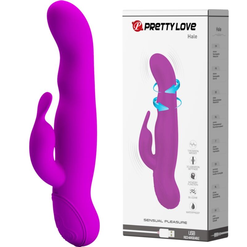 PRETTY LOVE - HIGHGRADE HALE G-SPOT VIBRATOR LILAC