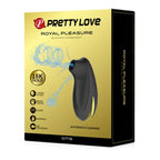 PRETTY LOVE - LUKSUZNI PUNJIVI MASAŽER S USISIJOM CRNE BOJE