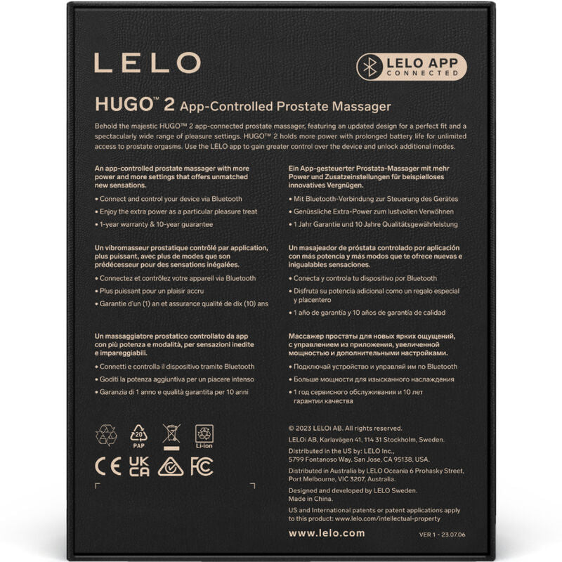 LELO - HUGO 2 ZELENI MASAŽER ZA PROSTATU
