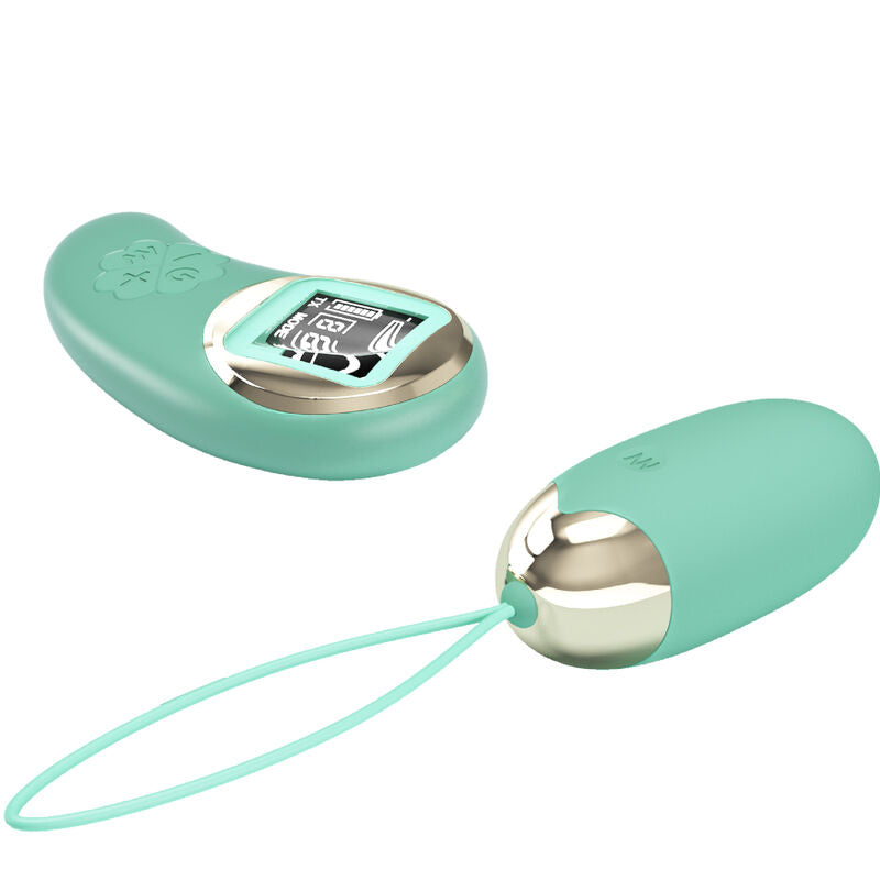 PRETTY LOVE - VIBRIJAJUĆA JAJA MINE - REMOTE CONTROL - GREEN
