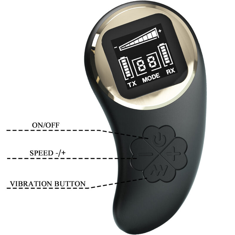 PRETTY LOVE - NATHAN DVOSTRUKI G-SPOT VIBRATOR - REMOTE CONTROL
