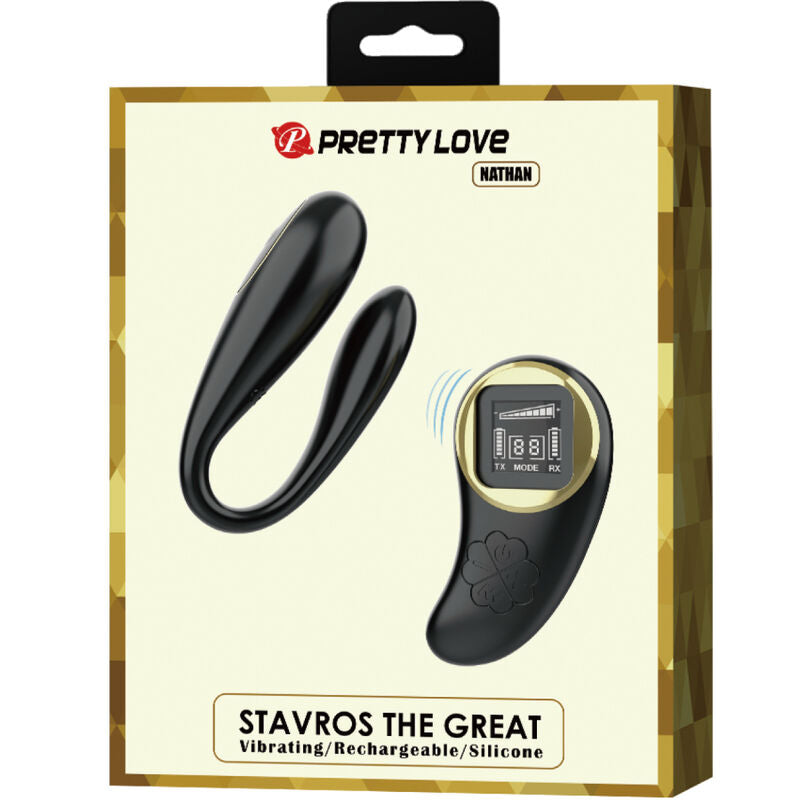 PRETTY LOVE - NATHAN DVOSTRUKI G-SPOT VIBRATOR - REMOTE CONTROL
