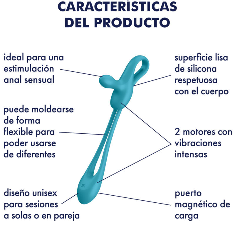SATISFYER - PLUG & PLAY 1 FLEKSIBILNI MULTIVIBRATOR