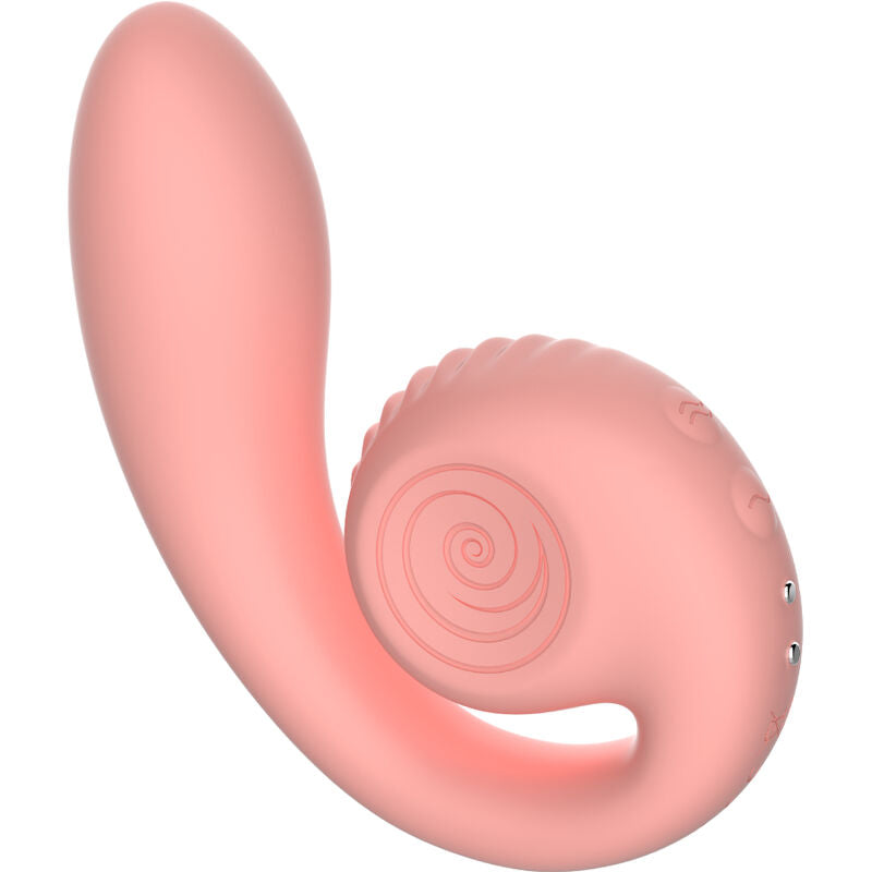 SNAIL VIBE - GIZI DUAL G-TOČKA STIMULATOR RUŽIČASTI