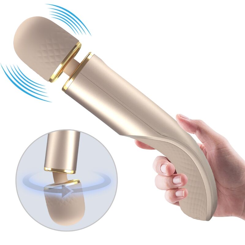 PRETTY LOVE -  WAND VIBRATOR - CHAMPAGN