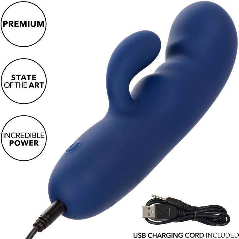 CALEXOTICS - CASHMERE SILK DUO G-SPOT - BLUE