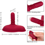 CALEXOTICS - RIDER VIBRATOR REMOTE CONTROL RED