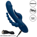 CALEXOTICS - G-SPOT & RABBIT VIBRATOR TROSTRUKI ORGAZAM BLUE