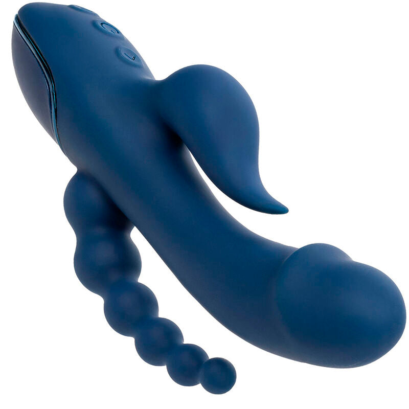 CALEXOTICS - G-SPOT & RABBIT VIBRATOR TROSTRUKI ORGAZAM BLUE