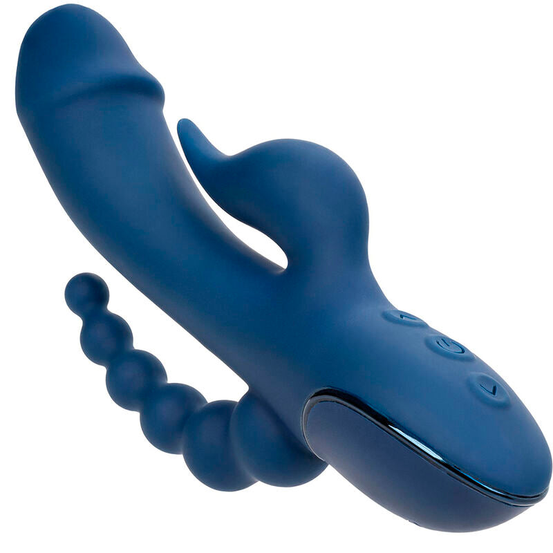 CALEXOTICS - G-SPOT & RABBIT VIBRATOR TROSTRUKI ORGAZAM BLUE