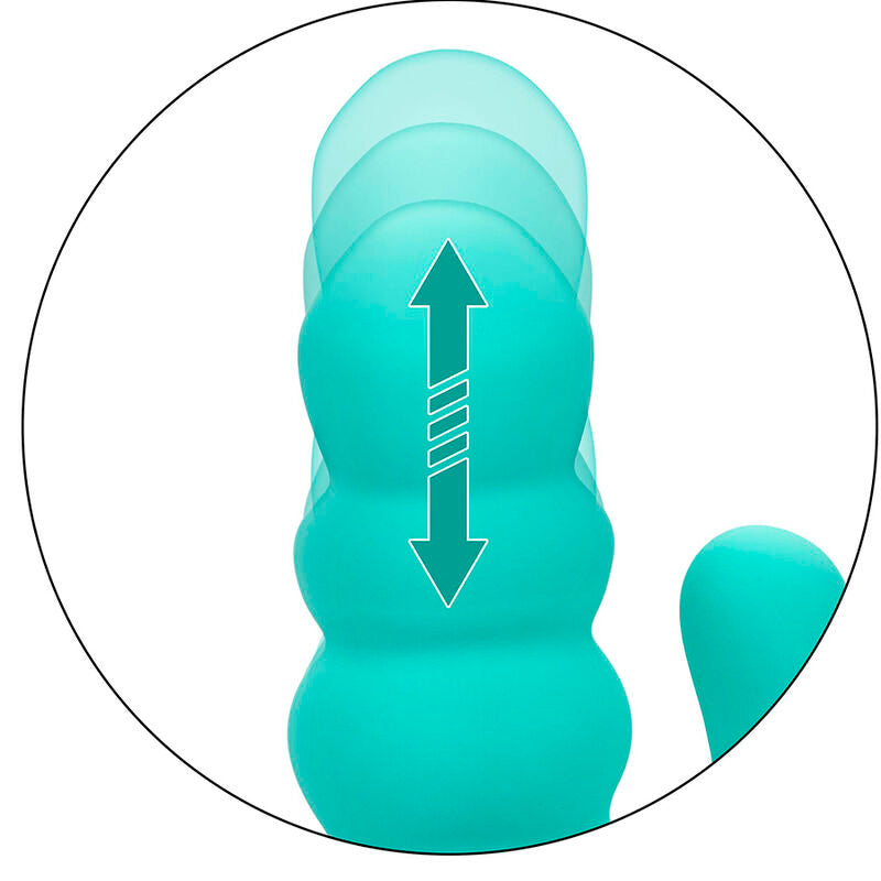 CALEXOTICS - DEL MAR DIVA RABBIT VIBRATOR AQUA GREEN