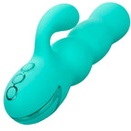 CALEXOTICS - DEL MAR DIVA RABBIT VIBRATOR AQUA GREEN