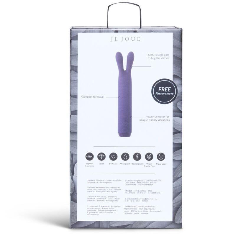JE JOUE - BULLET & RABBIT VIBRATOR PURPLE