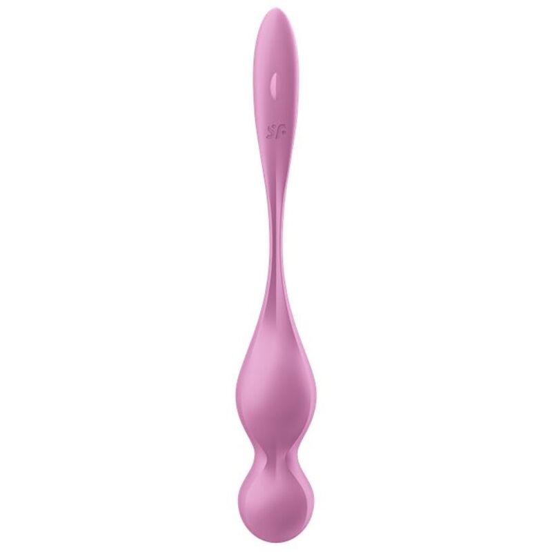 SATISFYER - LOVE BIRDS VIBRIRAJUĆE KEGEL LOPTICE RUŽIČASTE