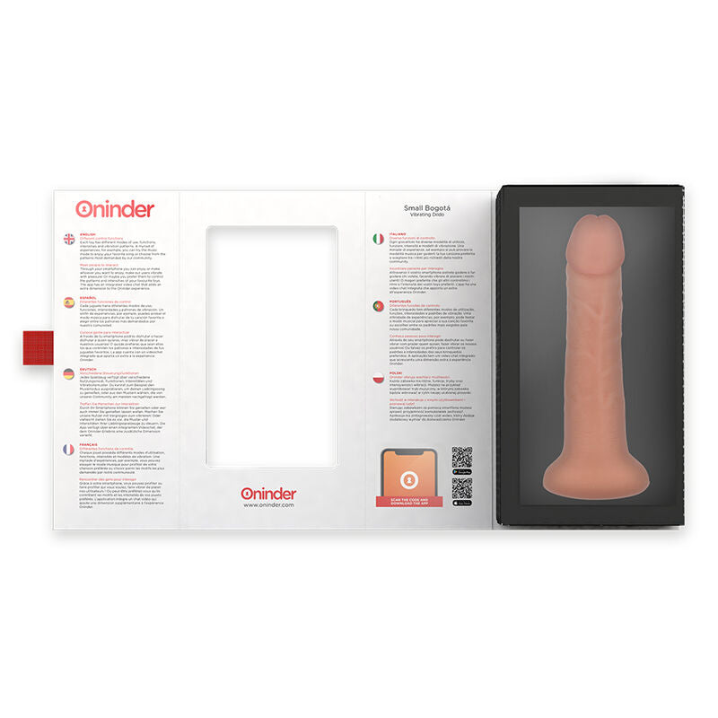 ONINDER - SMALL BOGOTÁ VIBRATOR DILDO - APLIKACIJA