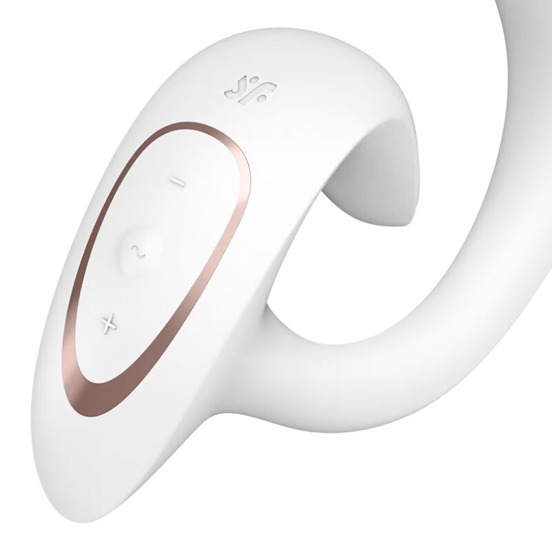 SATISFYER - G FOR GODDESS 1 RABBIT & G-SPOT VIBRATOR WHITE