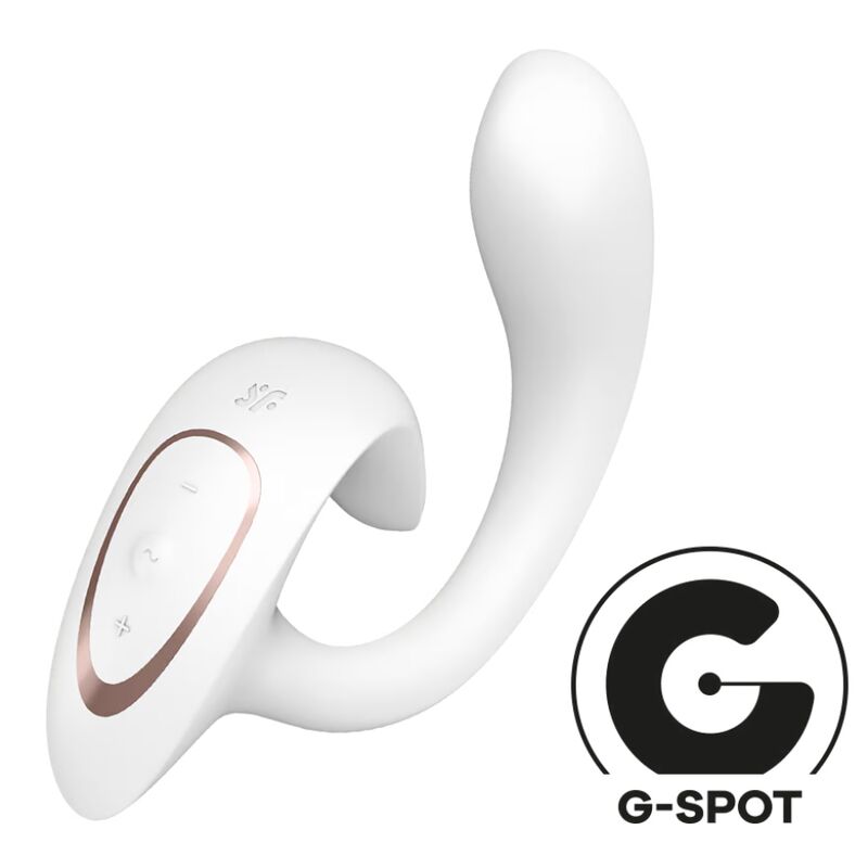 SATISFYER - G FOR GODDESS 1 RABBIT & G-SPOT VIBRATOR WHITE