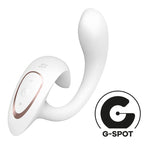 SATISFYER - G FOR GODDESS 1 RABBIT & G-SPOT VIBRATOR WHITE