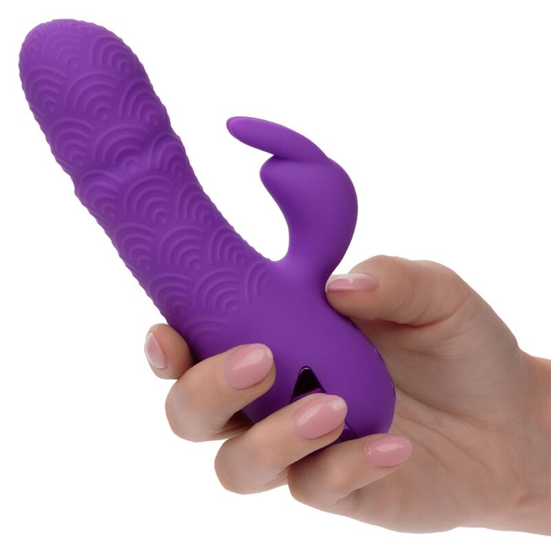 CALEXOTICS - MANHATTAN BEACH RABBIT VIBRATOR PURPLE