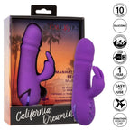 CALEXOTICS - MANHATTAN BEACH RABBIT VIBRATOR PURPLE