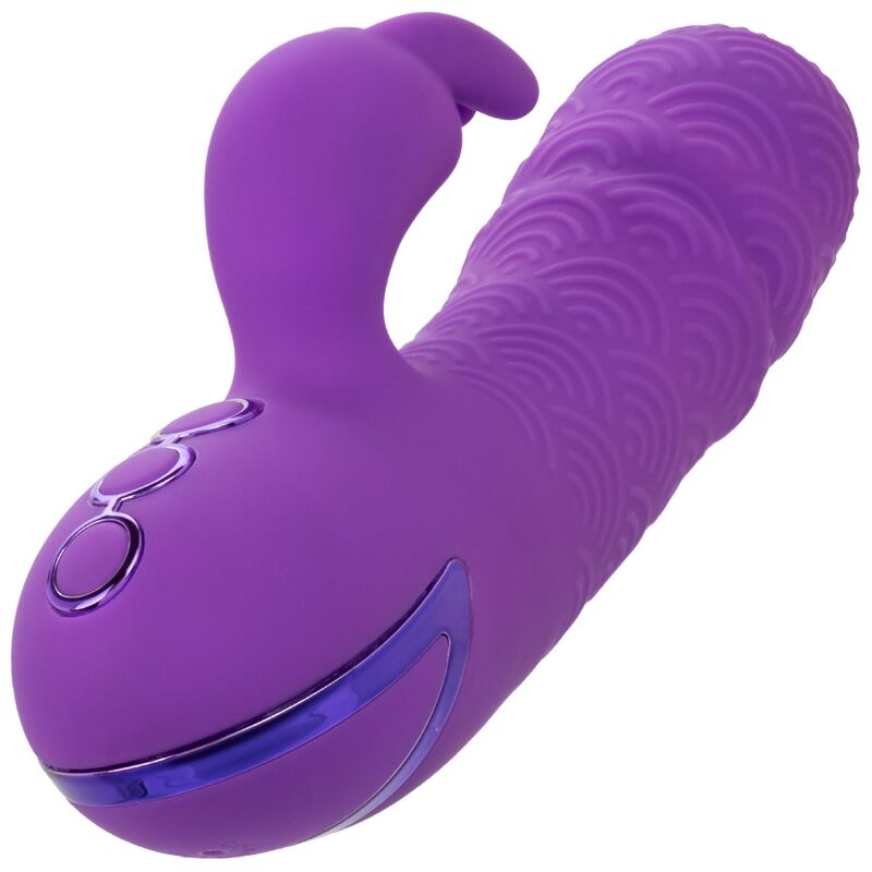 CALEXOTICS - MANHATTAN BEACH RABBIT VIBRATOR PURPLE