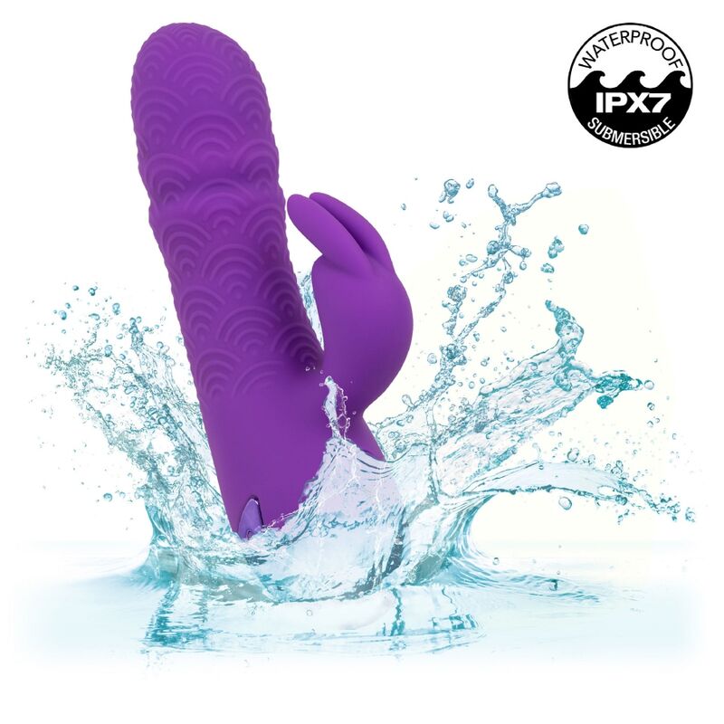 CALEXOTICS - MANHATTAN BEACH RABBIT VIBRATOR PURPLE