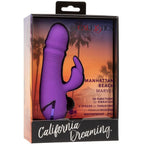 CALEXOTICS - MANHATTAN BEACH RABBIT VIBRATOR PURPLE