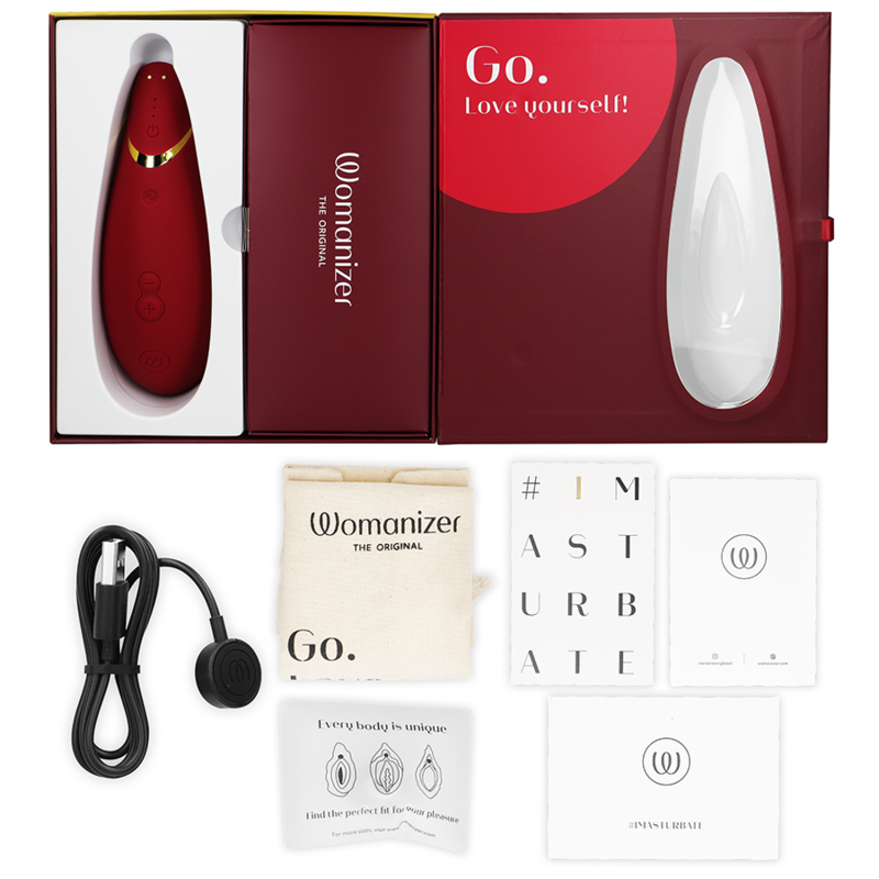 WOMANIZER - PREMIUM 2 STIMULATOR KLITORISA BORDO