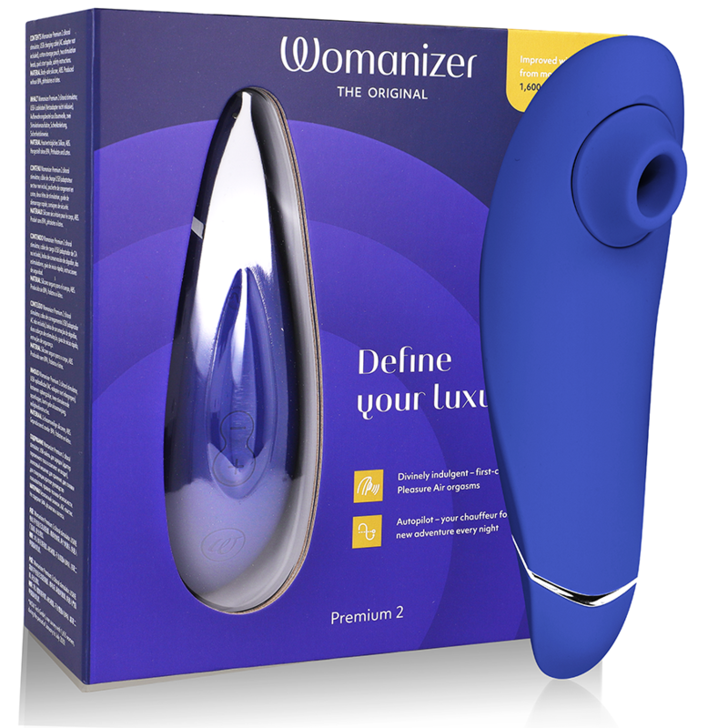 WOMANIZER - PREMIUM 2 STIMULATOR KLITORISA BLUEBERRY