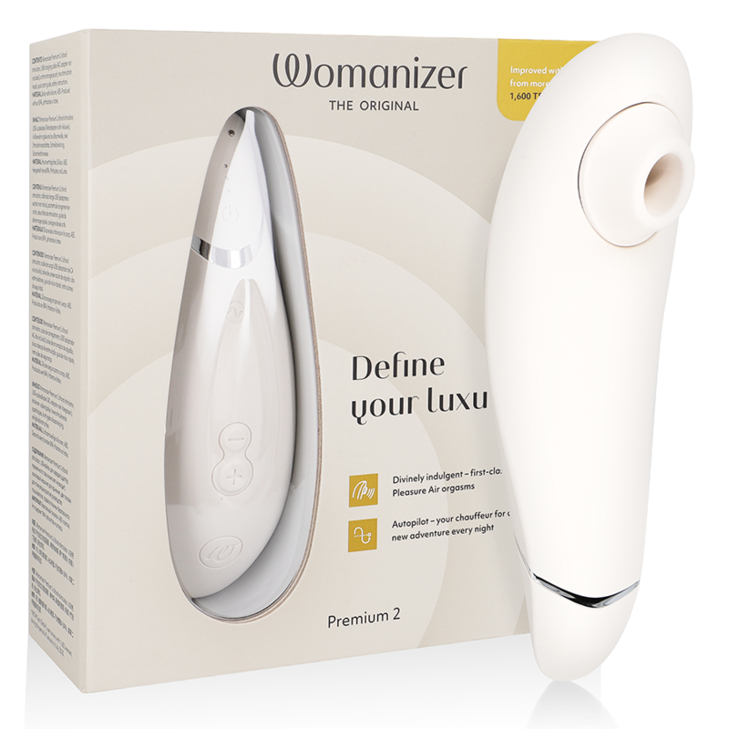 WOMANIZER - PREMIUM 2 STIMULATOR KLITORISA WARM GREY