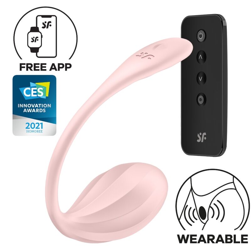 SATISFYER – REBRASTI LATICA G-TOČKE STIMULATOR S DALJINSKIM UPRAVLJANJEM RUŽA