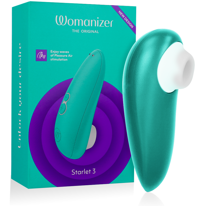 WOMANIZER  - STARLET 3 STIMULATOR KLITORISA TURQUOISE