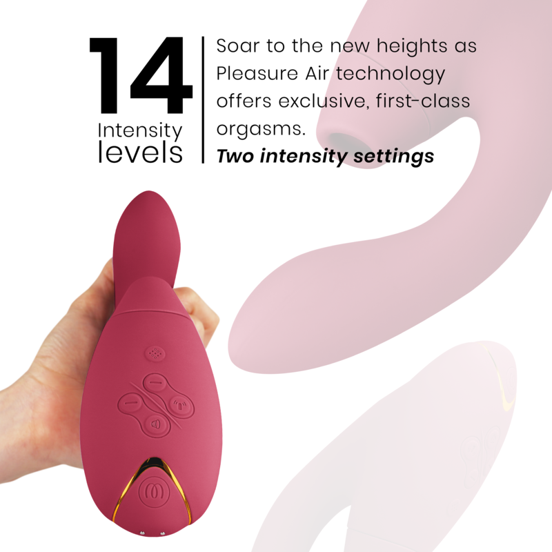 WOMANIZER - DUO 2 G-SPOT VIBRATOR & STIMULATOR KLITORISA BORDO