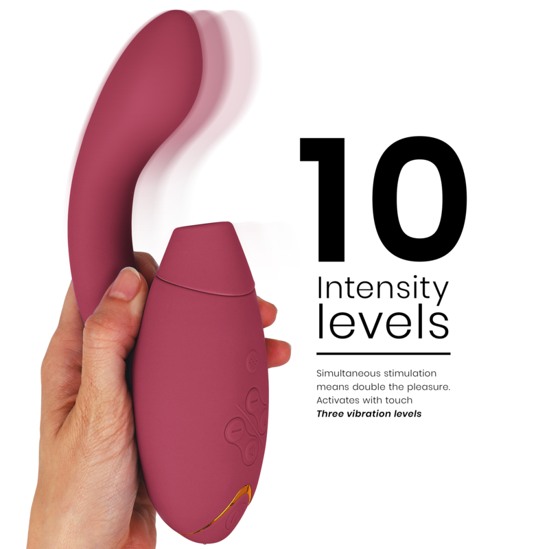 WOMANIZER - DUO 2 G-SPOT VIBRATOR & STIMULATOR KLITORISA BORDO