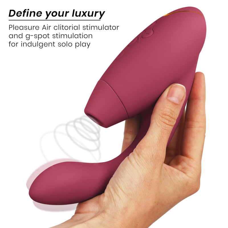 WOMANIZER - DUO 2 G-SPOT VIBRATOR & STIMULATOR KLITORISA BORDO