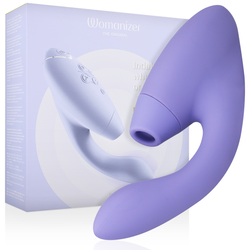 WOMANIZER - DUO 2 G-SPOT VIBRATOR & STIMULATOR KLITORISA LILAC