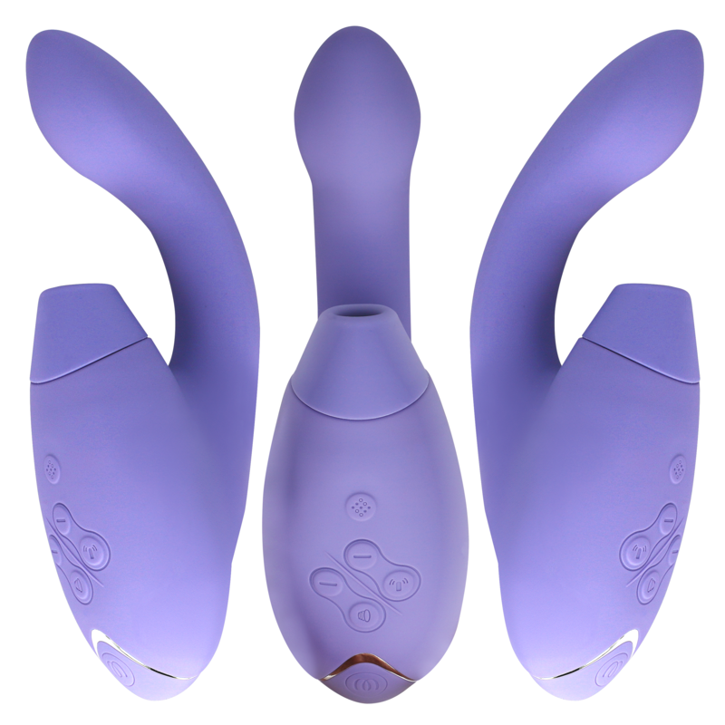 WOMANIZER - DUO 2 G-SPOT VIBRATOR & STIMULATOR KLITORISA LILAC