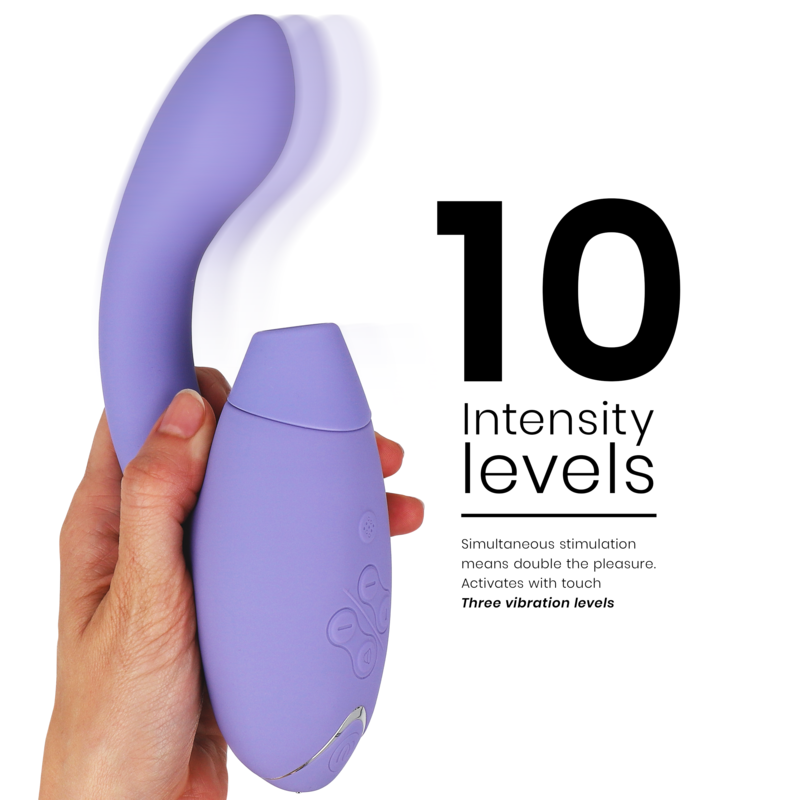 WOMANIZER - DUO 2 G-SPOT VIBRATOR & STIMULATOR KLITORISA LILAC
