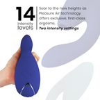 WOMANIZER - DUO 2 G-SPOT VIBRATOR & STIMULATOR KLITORISA BLUE
