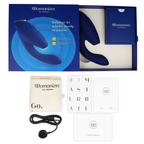 WOMANIZER - DUO 2 G-SPOT VIBRATOR & STIMULATOR KLITORISA BLUE