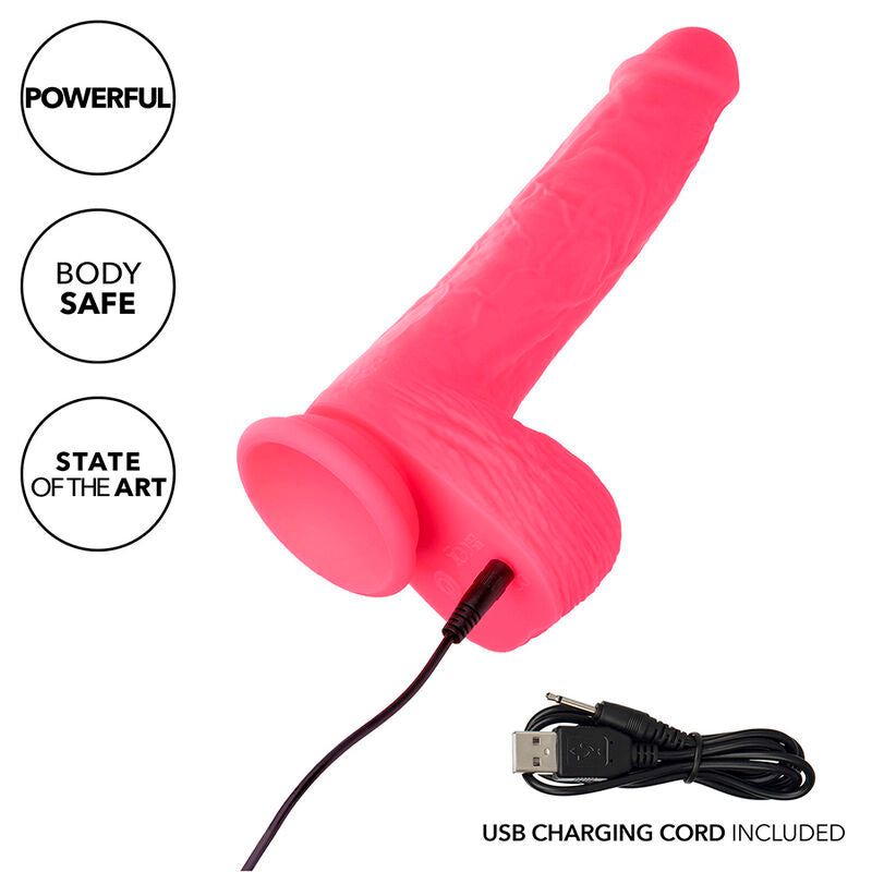 CALEXOTICS - STUDS REALISTIČNI DILDO VIBRATOR PINK